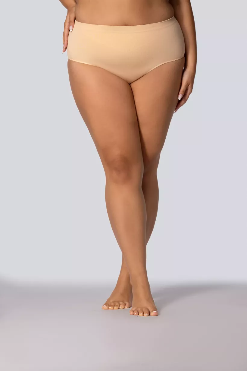 MAJTKI MID-WAISTED SMOOTHWEAR CHAMPAGNE PEARL