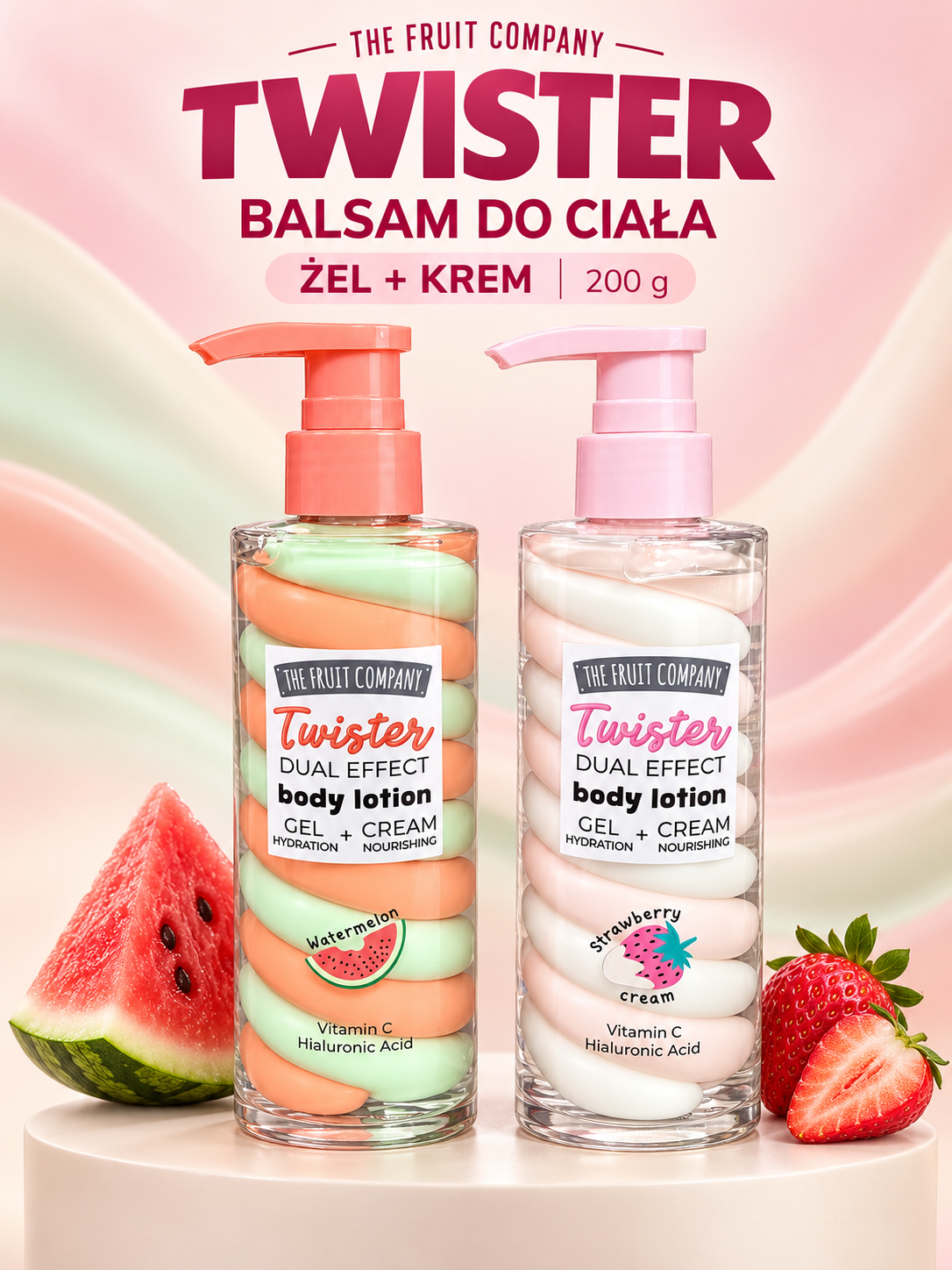 Balsam do ciała TWISTER - Żel + Krem 200g