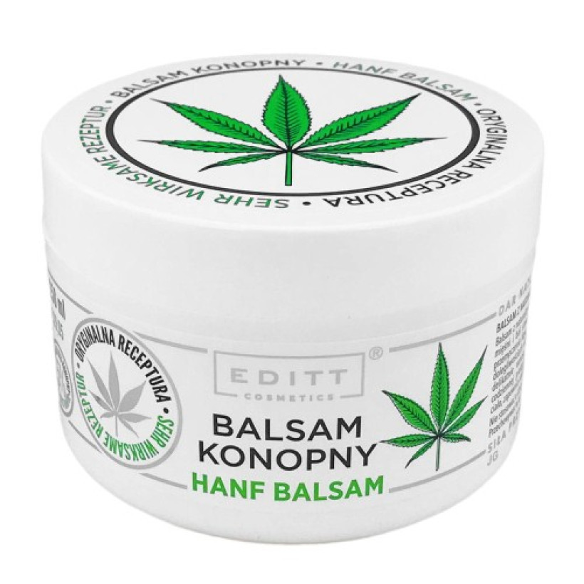 Balsam konopny z naturalnym olejem EDITT 220ML