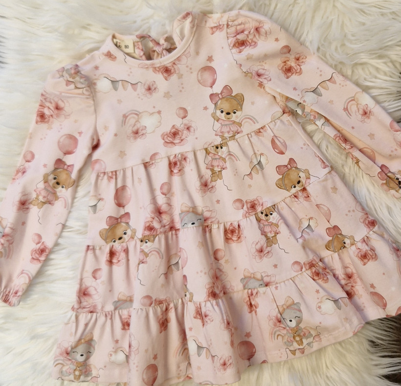 SUKIENKA MISIE NA PUDRZE HAYDI