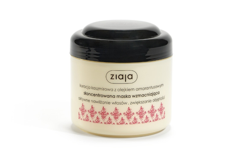Ziaja - wzmacniająca kaszmirowa maska do włosów