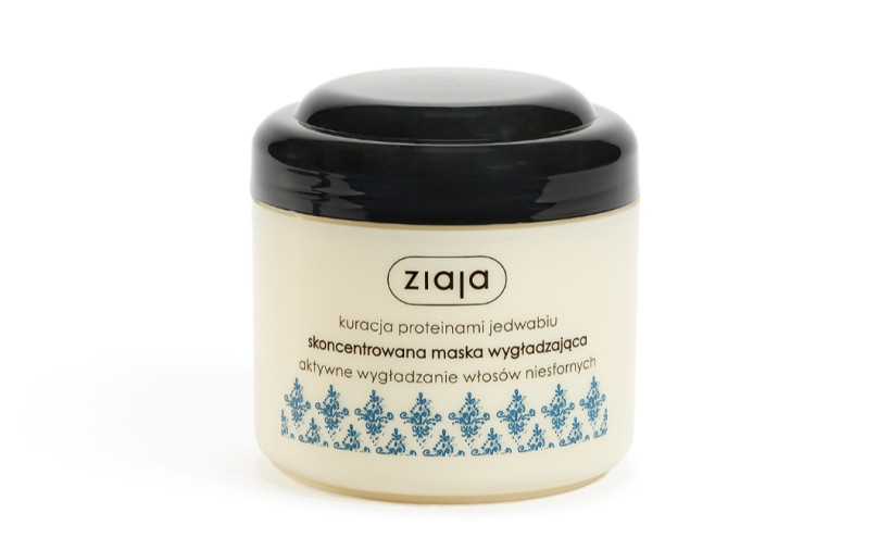 Ziaja - maska do włosów z jedwabiem.
