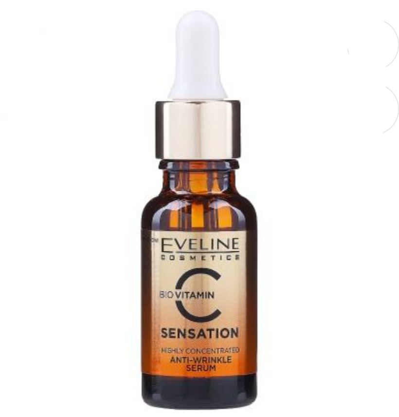 Eveline - C Sensation, Silnie odmładzające serum przeciwzmarszczkowe