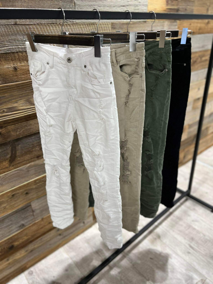 By o la la..! spodnie jeansowe 