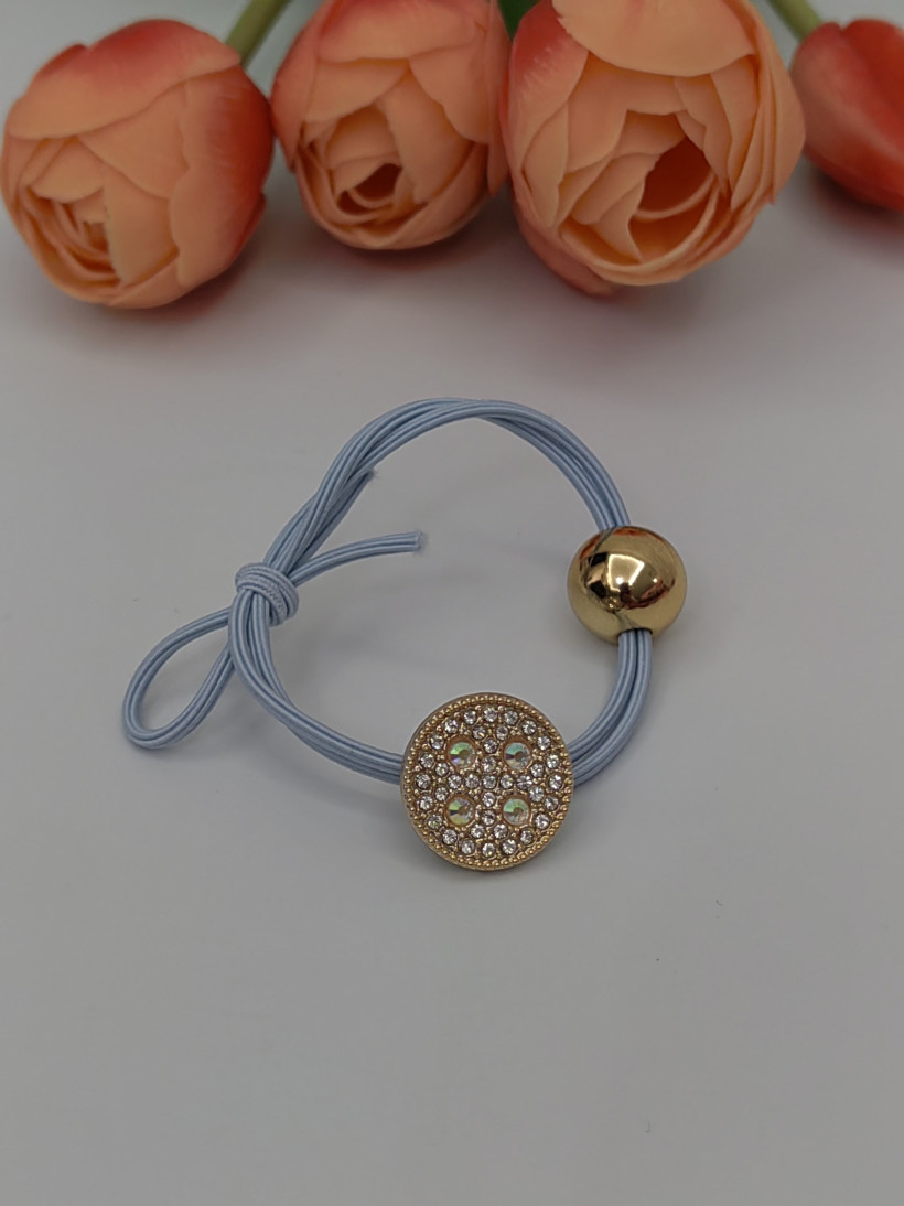 Gumka błękitna z kołem holo