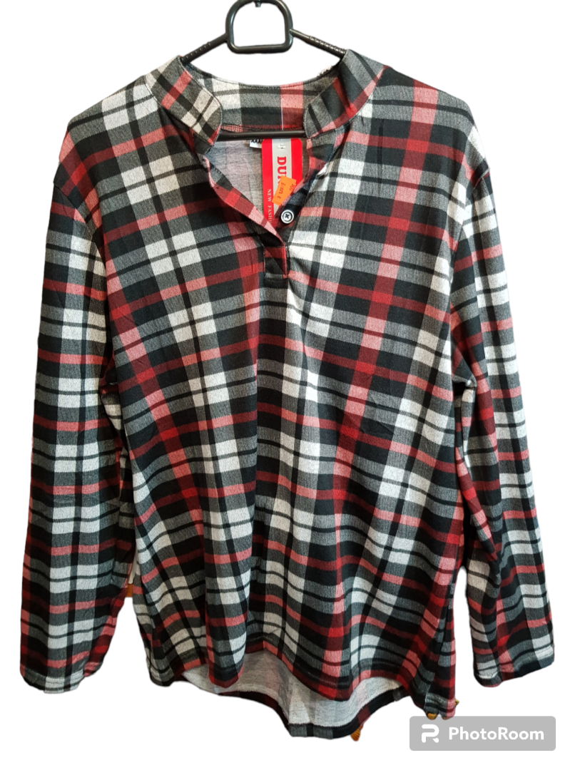 Bluzka kratka 3xl czerwona