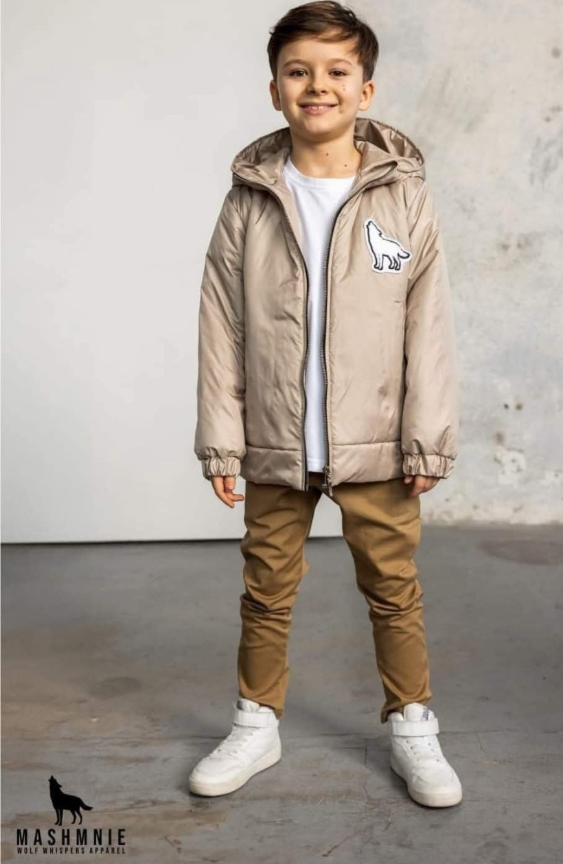 KURTKA BEŻOWA WIOSNA MASH MNIE