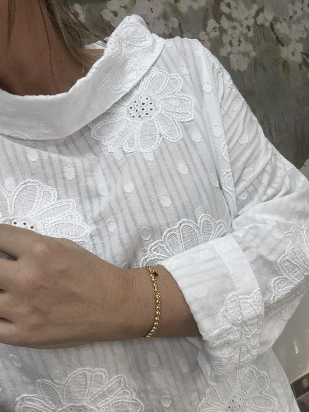 Ref 3712 Top broderie du 34 au 46