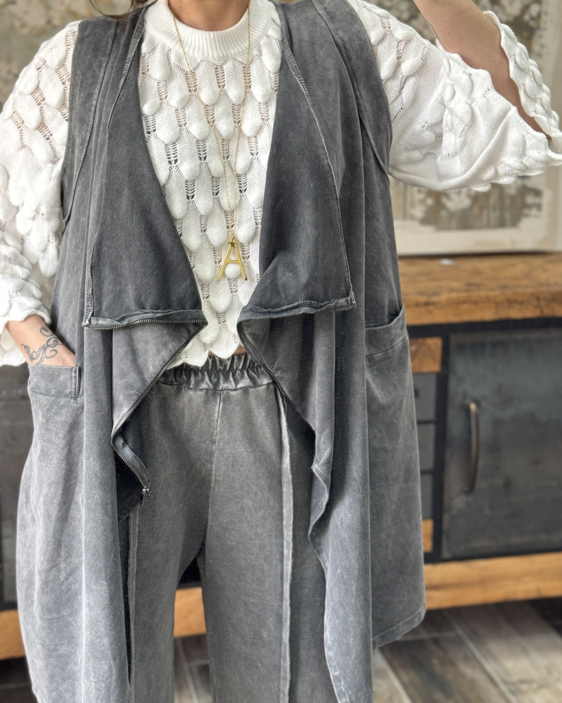 Réf 3861 Veste sans manches 36 au 46