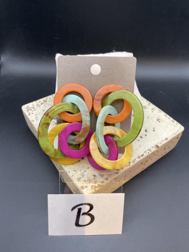 Réf 3878 Boucles d'oreilles