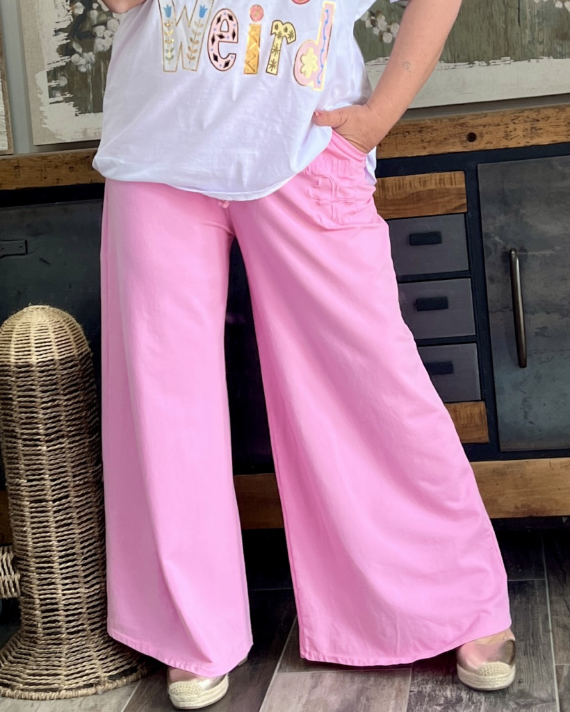 Réf 4190 Pantalon flare large Amour 36 ➡️ 46