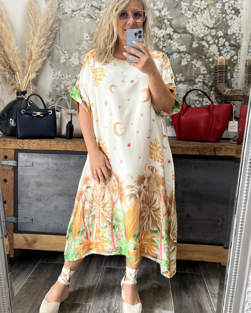 Réf 4435  Robe mi-long 36 ➡️ 50