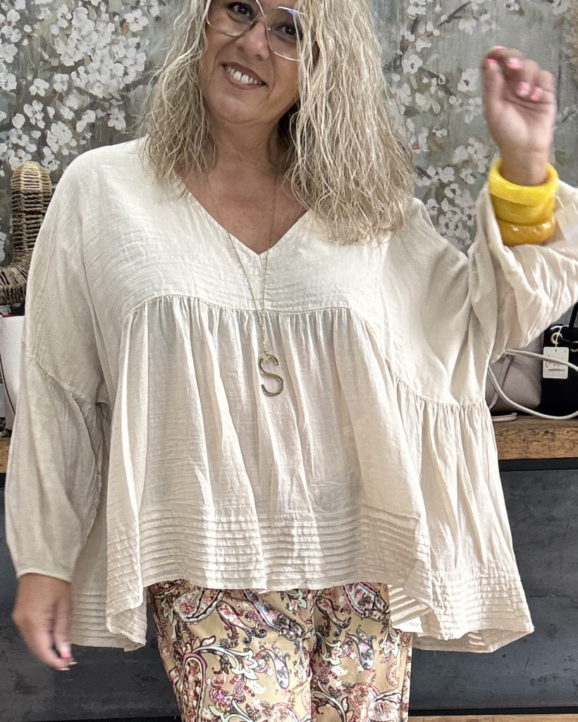 Ref 4444 Blouse  toutes morphologies du 36 au 50