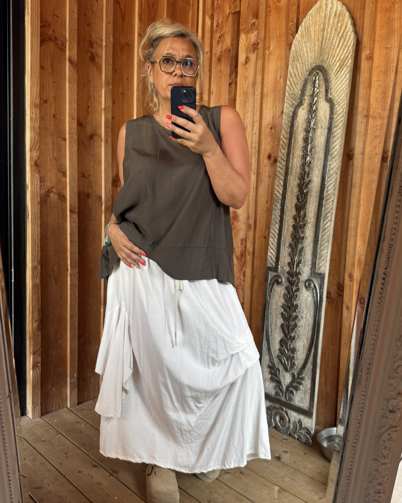 Ref 4874 Top sans manches du 36 au 46