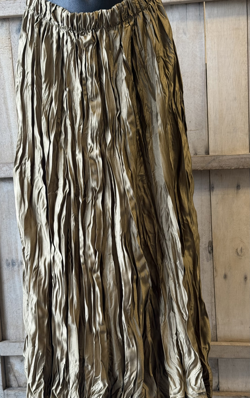  Jupe longue fripée  du 36 au 46/48