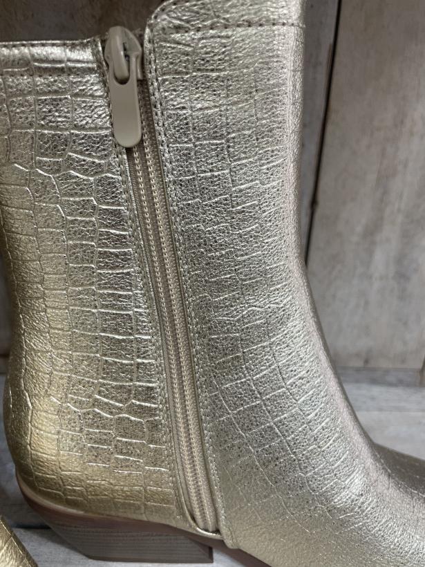 Boots dorée RUBY